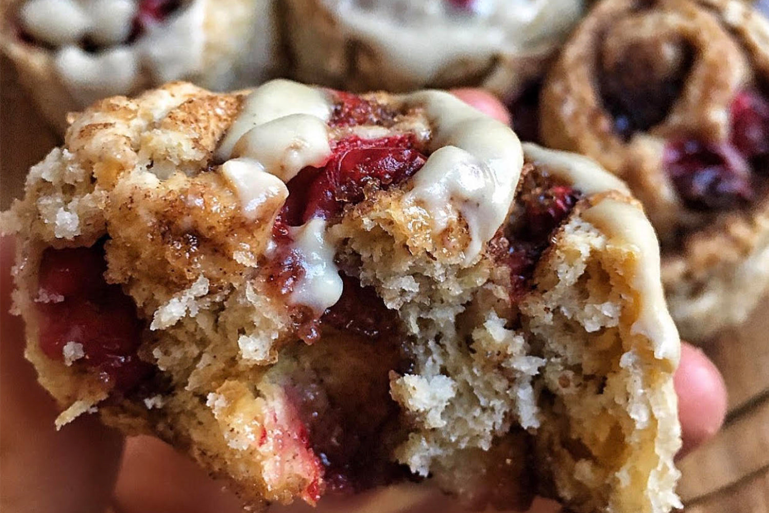 Cranberry Cinnamon Rolls