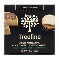 Treeline Cracked Pepper Aged Artisanal Cheese Wheel