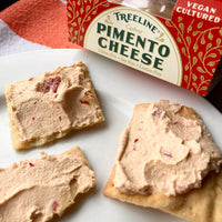 package of treeline vegan pimento cheese and crackers