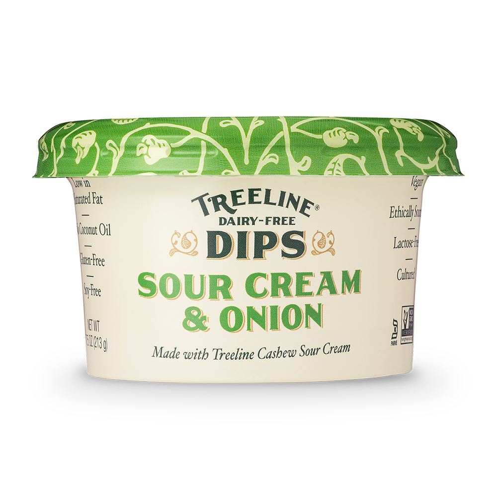 Treeline Vegan Dairy-Free Sour Cream & Onion Dip