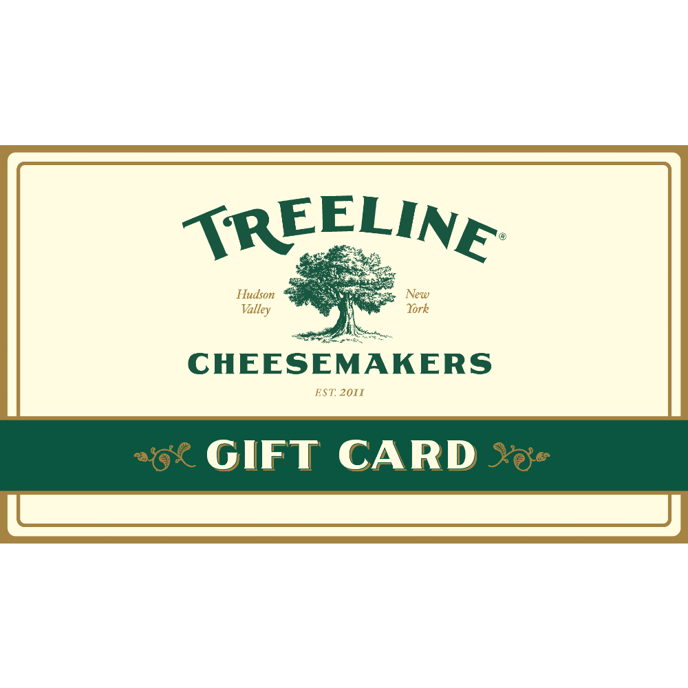 image of Gift Card with Treeline Cheese logo on it