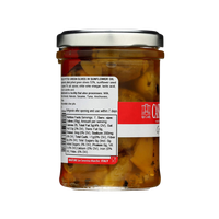 grilled olives jar nutritional label