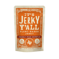 Its Jerky Yall Plant based jerky Prickly pear chipotle