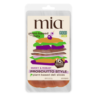 Mia prosciutto Vegan plant based deli slices