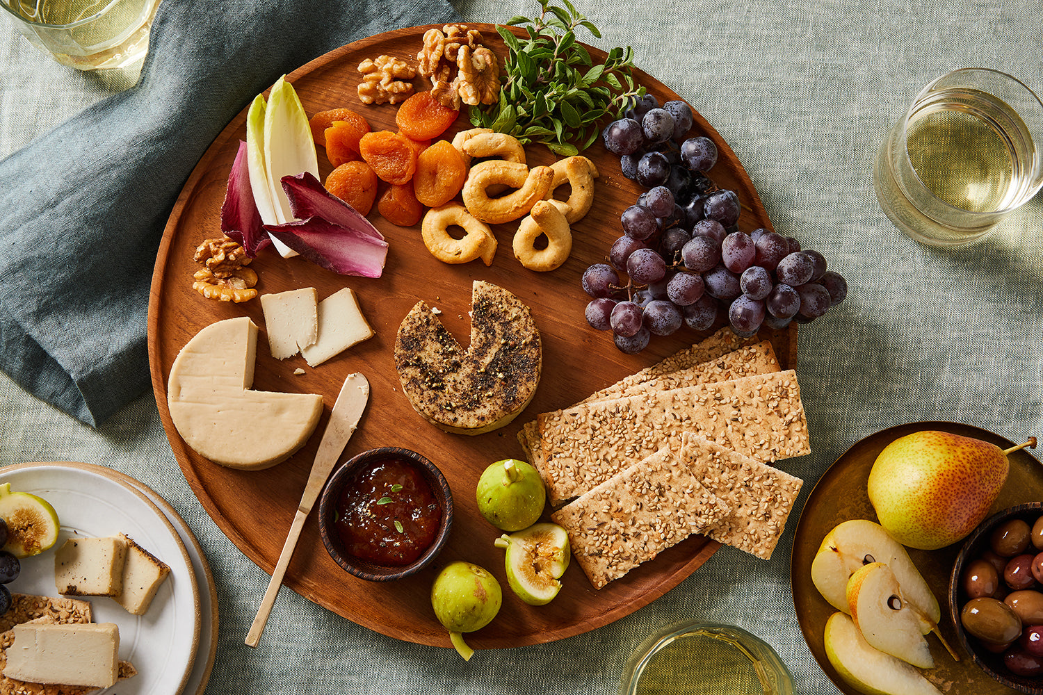 vegan cheese board