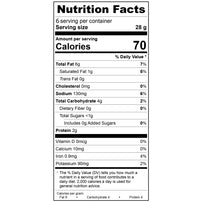 Treeline Cheese Bloomy Rind Nutritional Label 